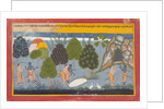 Rama and Lakshmana Search in Vain for Sita: Illustrated folio…, ca. 1680-90 by Unknown