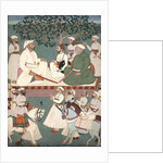 Maharaja Sidh Sen Receiving an Embassy, ca. 1700-10 by Master of the Mandi atelier