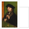 Man Weighing Gold, ca. 1515-20 by Adriaen Isenbrandt