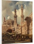 A Cairo Bazaar, 1839 by Adrien Dauzats
