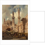 A Cairo Bazaar, 1839 by Adrien Dauzats