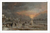 Sports on a Frozen River, probably ca. 1660 by Aert van der Neer