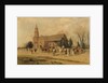 Old Bruton Church, Williamsburg, Virginia, in the Time of Lord Dunmore, 1893 by A. Wordsworth Thompson