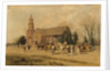 Old Bruton Church, Williamsburg, Virginia, in the Time of Lord Dunmore, 1893 by A. Wordsworth Thompson