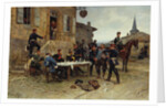 The Dispatch-Bearer, 1880 by Alphonse de Neuville