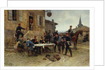 The Dispatch-Bearer, 1880 by Alphonse de Neuville