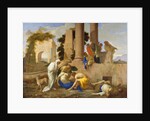 Tobit Burying the Dead, 1640s by Andrea di Lione