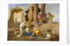 Tobit Burying the Dead, 1640s by Andrea di Lione