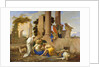 Tobit Burying the Dead, 1640s by Andrea di Lione