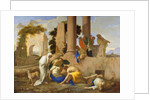 Tobit Burying the Dead, 1640s by Andrea di Lione