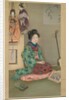 Female Chanter for Joruri Puppet Theater, ca. 1920 by Arai Kou