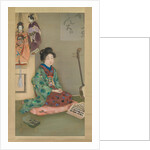 Female Chanter for Joruri Puppet Theater, ca. 1920 by Arai Kou