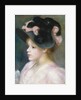 Young Girl in a Pink-and-Black Hat, ca. 1891 by Pierre-Auguste Renoir