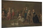 Uvedale Tomkyns Price and Members of His Family, possibly early 1730s by Bartholomew Dandridge