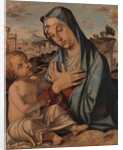 Madonna Adoring the Child by Bartolomeo Montagna