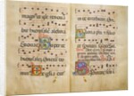 Benedictine Antiphonary, ca. 1467-70 by Belbello da Pavia