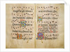 Benedictine Antiphonary, ca. 1467-70 by Belbello da Pavia