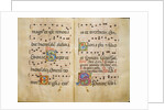 Benedictine Antiphonary, ca. 1467-70 by Belbello da Pavia