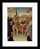 Saints Nicholas of Tolentino, Roch, Sebastian, and Bernardino of Siena…, 1481 by Benozzo Gozzoli
