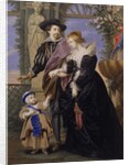 Copy after 'Rubens, His Wife Helena Fourment, and Their Son Frans' by Bernard Lens