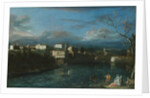 Vaprio d'Adda, 1744 by Bernardo Bellotto