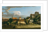 Pirna: The Obertor from the South, mid-1750s by Bernardo Bellotto