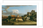 Pirna: The Obertor from the South, mid-1750s by Bernardo Bellotto