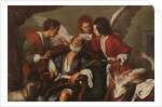 Tobias Curing His Father's Blindness, 1630-35 by Bernardo Strozzi