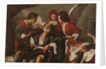 Tobias Curing His Father's Blindness, 1630-35 by Bernardo Strozzi