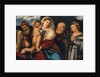 Madonna and Child with Saints by Bonifacio de' Pitati