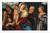 Madonna and Child with Saints by Bonifacio de' Pitati