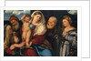 Madonna and Child with Saints by Bonifacio de' Pitati