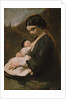 Mother and Child, probably 1860s by Jean-Baptiste-Camille Corot
