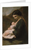 Mother and Child, probably 1860s by Jean-Baptiste-Camille Corot