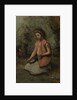 Girl Weaving a Garland, 1860-65 by Jean-Baptiste-Camille Corot