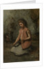 Girl Weaving a Garland, 1860-65 by Jean-Baptiste-Camille Corot
