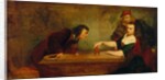 The Last Throw, ca. 1840 by Charles Robert Leslie