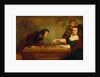 The Last Throw, ca. 1840 by Charles Robert Leslie