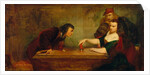The Last Throw, ca. 1840 by Charles Robert Leslie