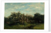 Apple Blossoms, 1873 by Charles Francois Daubigny