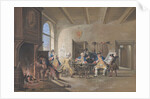 Guardroom Scene, 1744 by Cornelis Troost