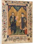 Saint Mark the Evangelist and Saint Sinibaldus Venerated by Members of a Lay…, ca. 1425-34 by Cristoforo Cortese