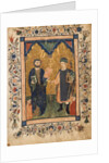 Saint Mark the Evangelist and Saint Sinibaldus Venerated by Members of a Lay…, ca. 1425-34 by Cristoforo Cortese