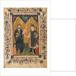 Saint Mark the Evangelist and Saint Sinibaldus Venerated by Members of a Lay…, ca. 1425-34 by Cristoforo Cortese