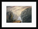 At the Waterfall, ca. 1850 by David Claypoole Johnston