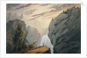 At the Waterfall, ca. 1850 by David Claypoole Johnston