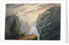 At the Waterfall, ca. 1850 by David Claypoole Johnston