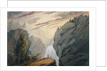 At the Waterfall, ca. 1850 by David Claypoole Johnston