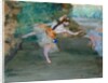 Dancer Onstage, ca. 1877 by Edgar Degas