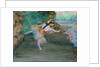 Dancer Onstage, ca. 1877 by Edgar Degas
